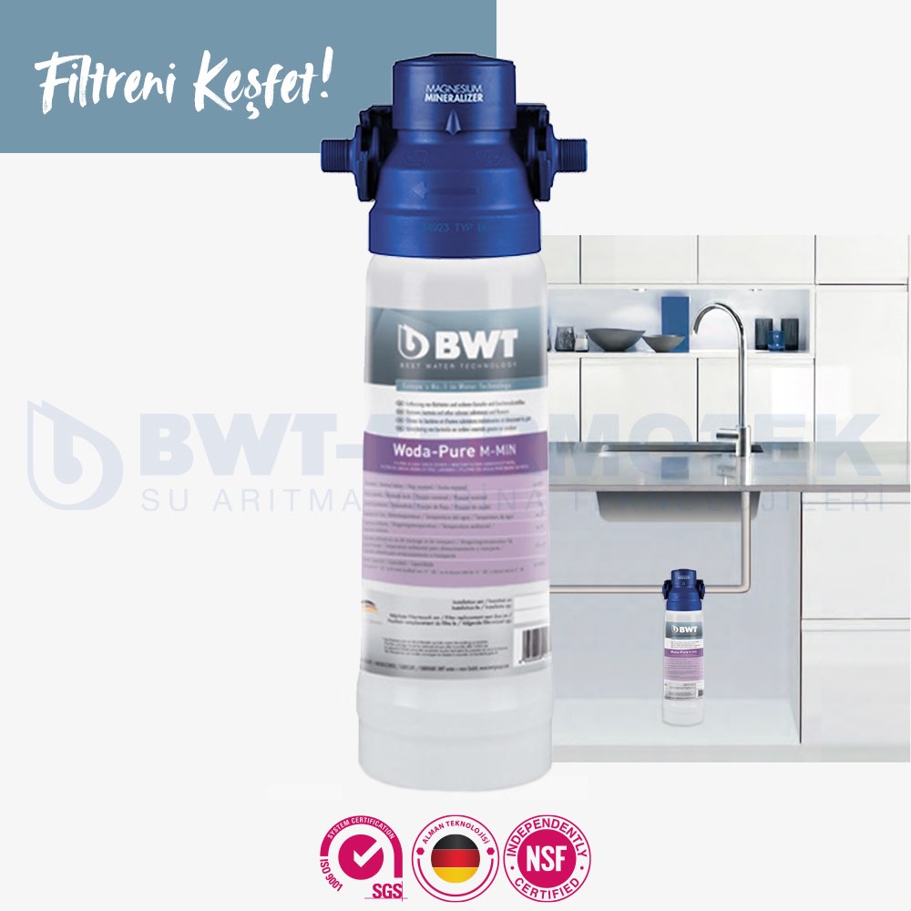 BWT Soft Min Mineralli İçme Suyu Filtresi