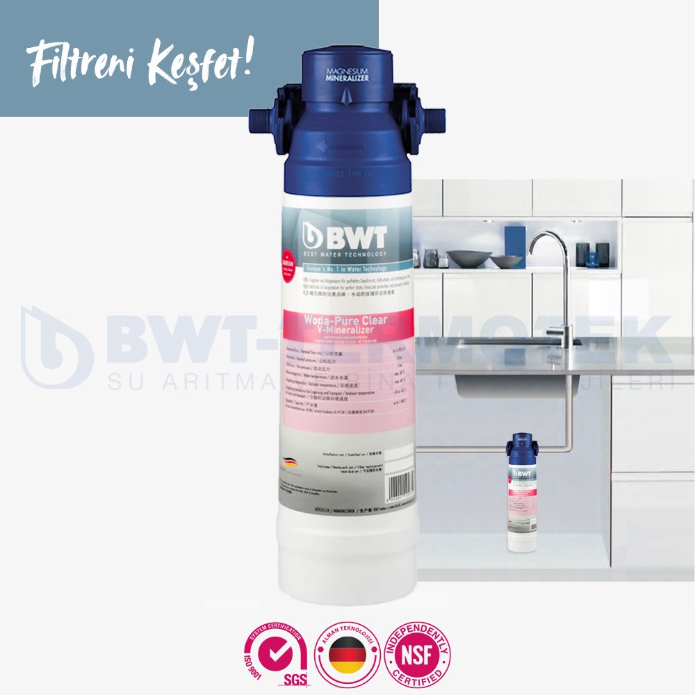 BWT Woda-Pure Clear V-Mineralizer Magnezyum Filtresi
