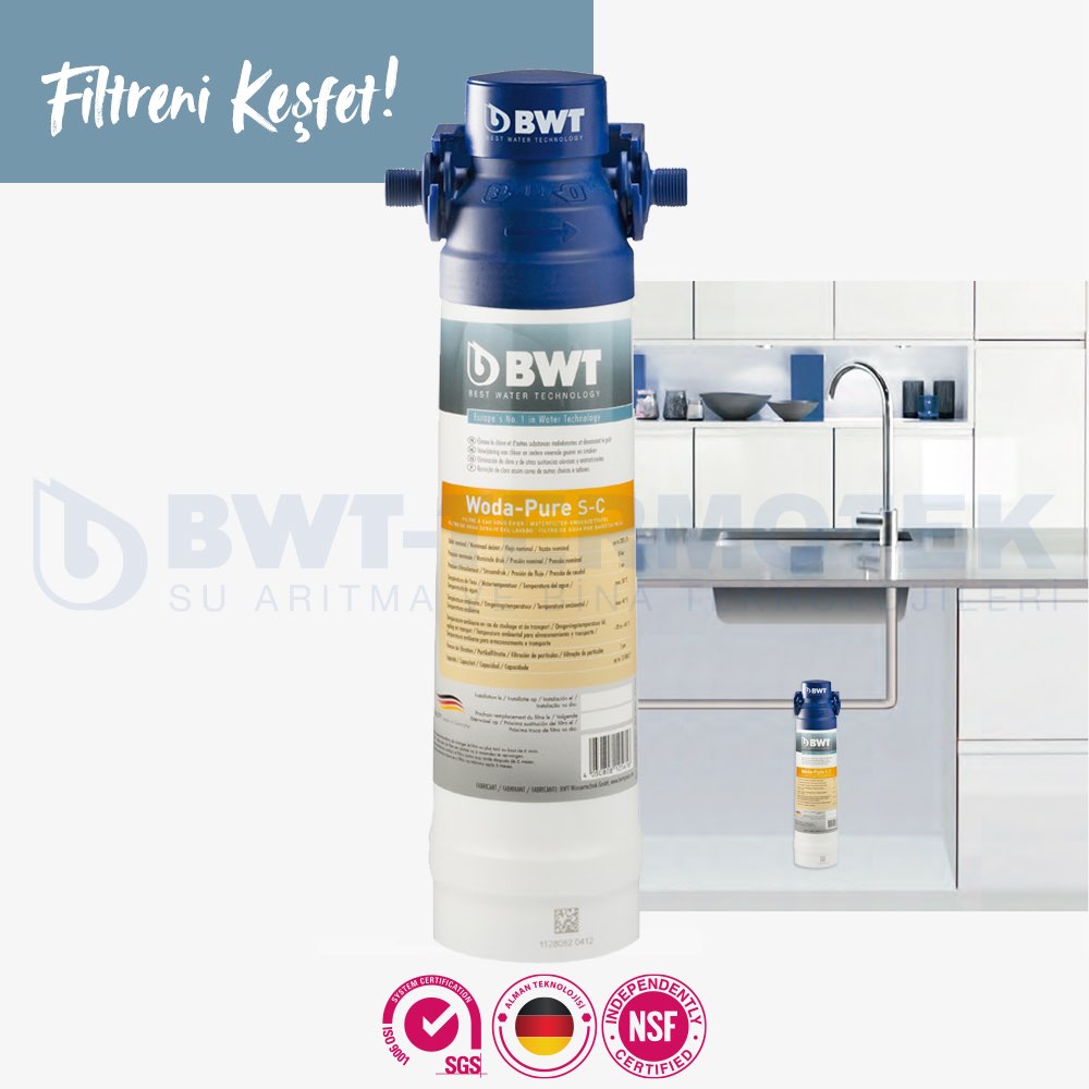 BWT S-C Sediment Karbon Filtresi