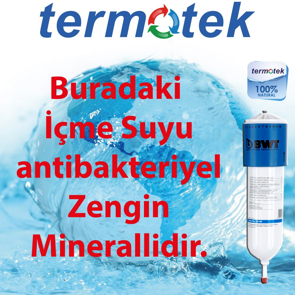 BWT Wodapure Filtreli Set Üstü Black Aqua Sebil
