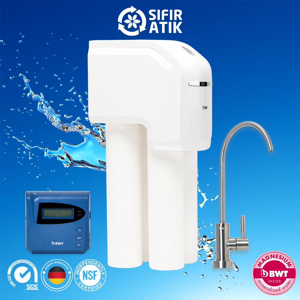 Slim 4 Tezgah Altı Su Arıtma ve Akıllı Sayaç 